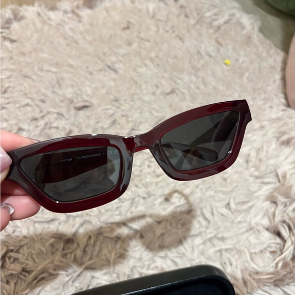 Coach Accessories - Coach Burgundy Sunglasses